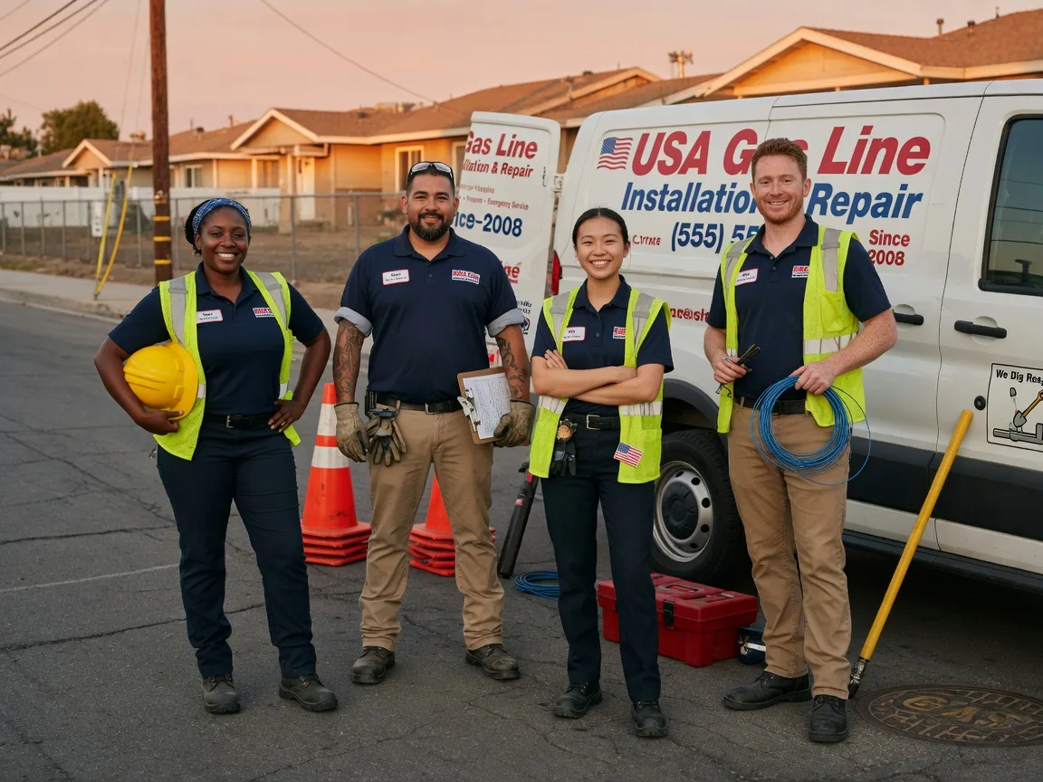 Gas Line Installation company in Glenmora, LA